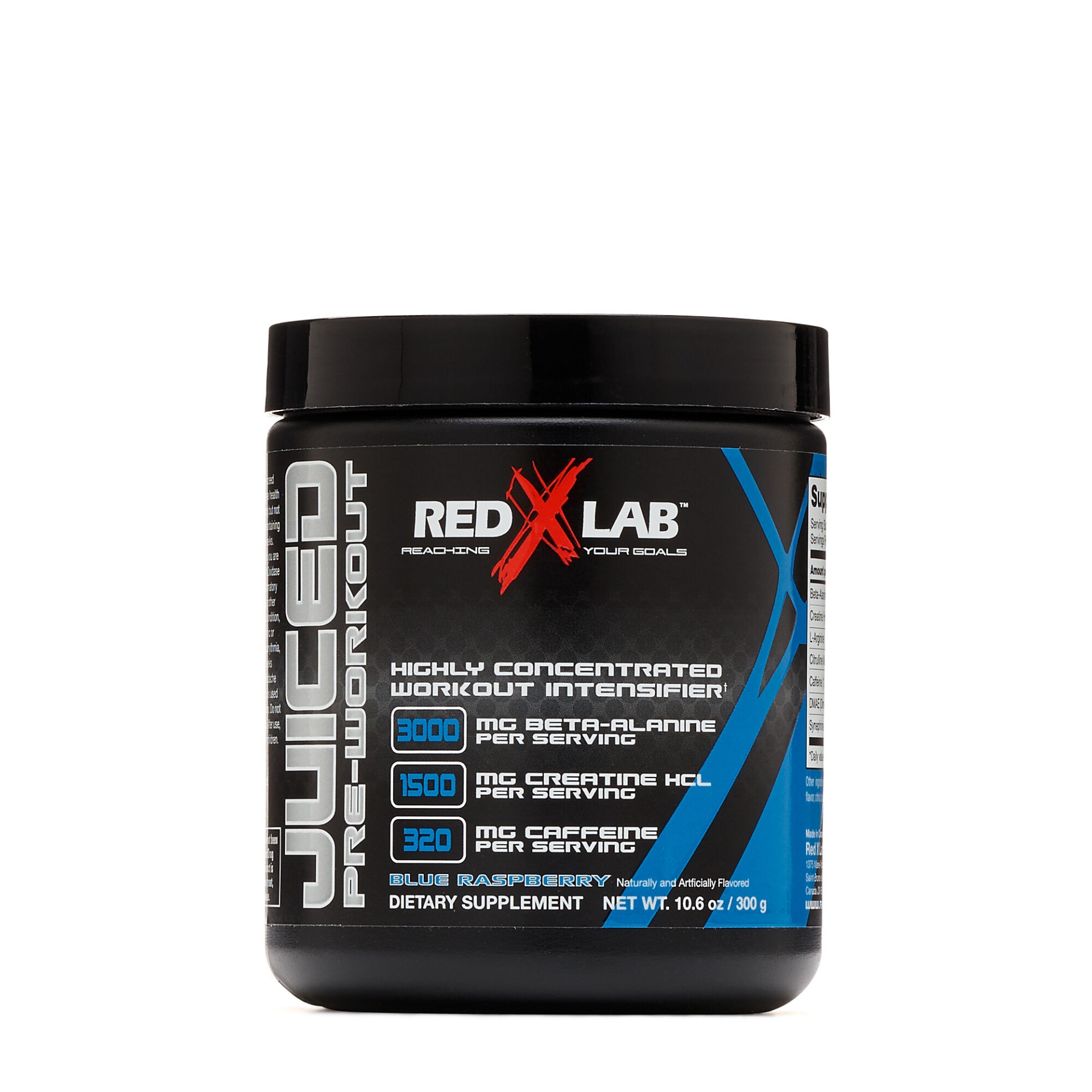 slide 1 of 1, Red X Lab Juiced Pre-Workout - Blue Raspberry, 1 ct