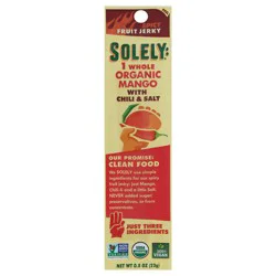Solely Organic Mango, Chili & Salt Fruit Jerky 0.8 oz