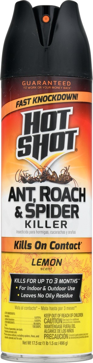 slide 12 of 13, Hot Shot Lemon Scent Ant, Roach & Spider Killer 17.5 oz, 17.5 oz