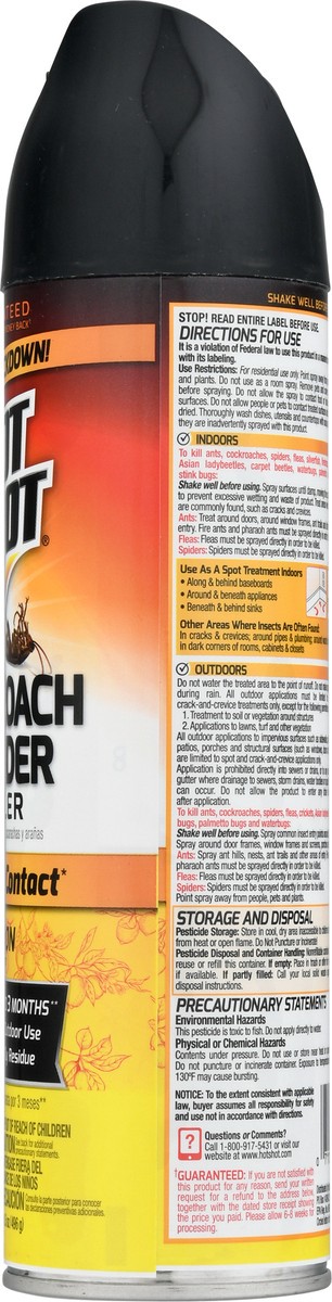 slide 5 of 13, Hot Shot Lemon Scent Ant, Roach & Spider Killer 17.5 oz, 17.5 oz