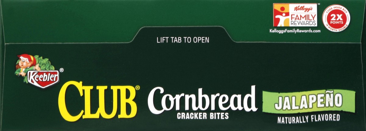 slide 2 of 6, Club Cracker Bites, Cornbread, Jalapeno, 10.5 oz
