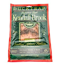 Ducktrap River of Maine Kendall Brook Smoked Pepper Garlic Salmon