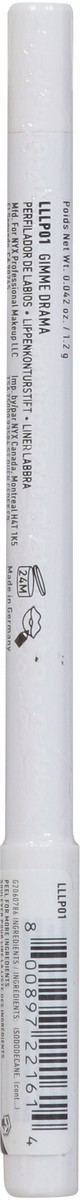 slide 6 of 10, NYX Professional Makeup Line Loud Gimme Drama LLLP01 Lip Pencil 0.042 oz, 0.04 oz