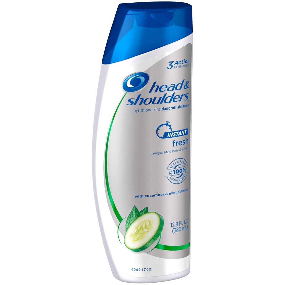 slide 1 of 1, Head & Shoulders Instant Fresh Shampoo, 12.8 fl oz