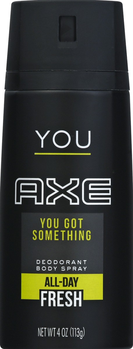 slide 5 of 6, AXE You Deodorant Body Spray, 4 oz