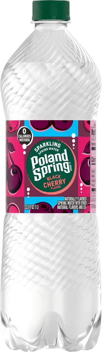 slide 3 of 7, Poland Spring Sparkling Water, Black Cherry- 33.8 oz, 33.8 oz