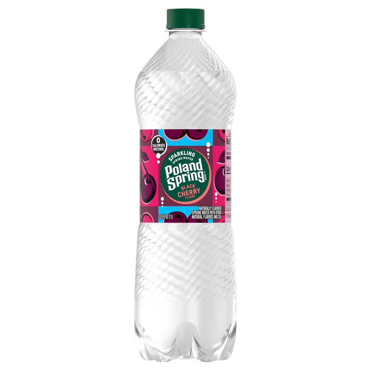 slide 1 of 7, Poland Spring Sparkling Water, Black Cherry- 33.8 oz, 33.8 oz