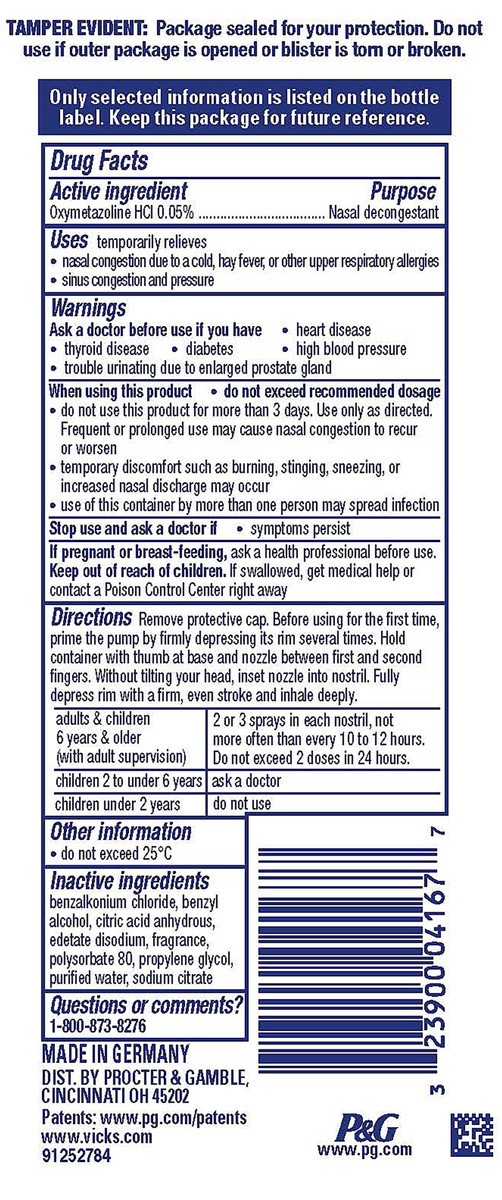 slide 3 of 3, Vicks Sinex Severe Ultra Fine Nasal Mist With Vapocool, 0.5 fl oz