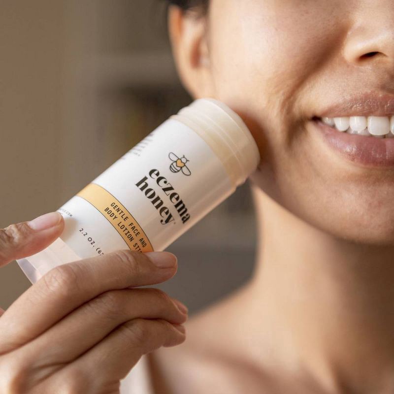 slide 5 of 11, Eczema Honey Face and Body Lotion Stick - 2.2oz, 2.2 oz