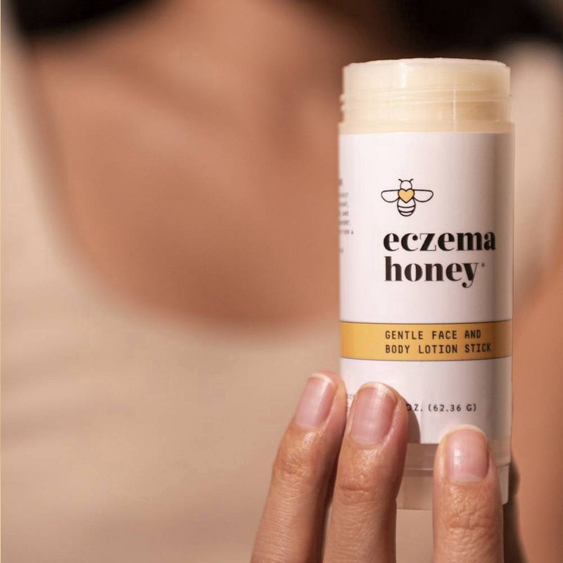 slide 4 of 11, Eczema Honey Face and Body Lotion Stick - 2.2oz, 2.2 oz