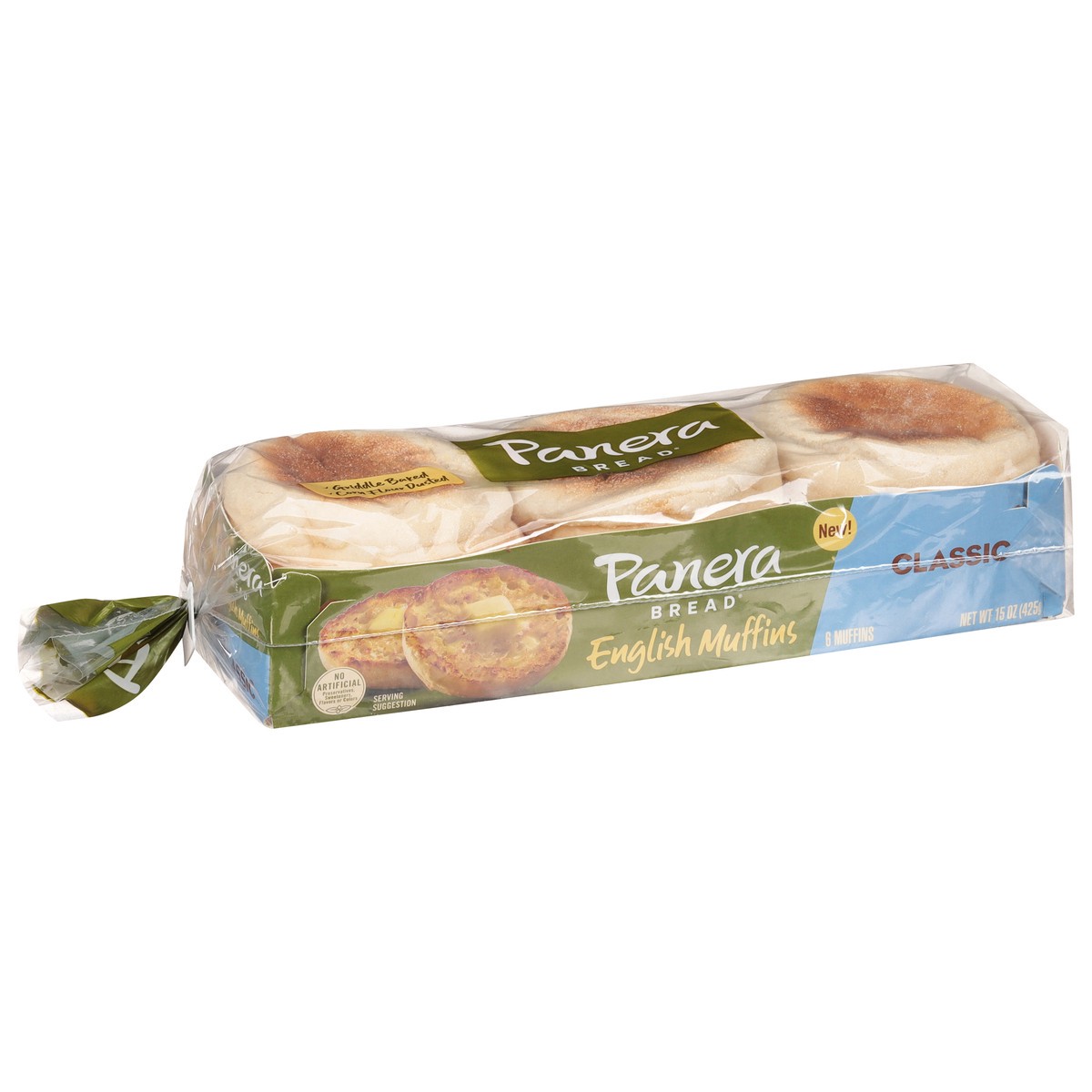 slide 2 of 9, Panera Bread English Muffins, Classic, 15 oz