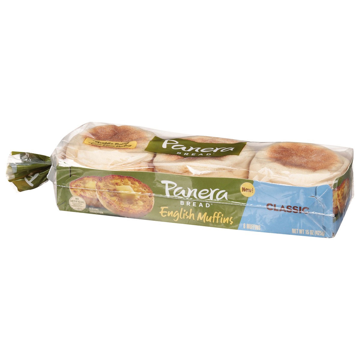 slide 5 of 9, Panera Bread English Muffins, Classic, 15 oz
