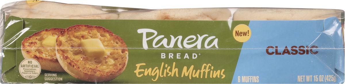 slide 8 of 9, Panera Bread English Muffins, Classic, 15 oz
