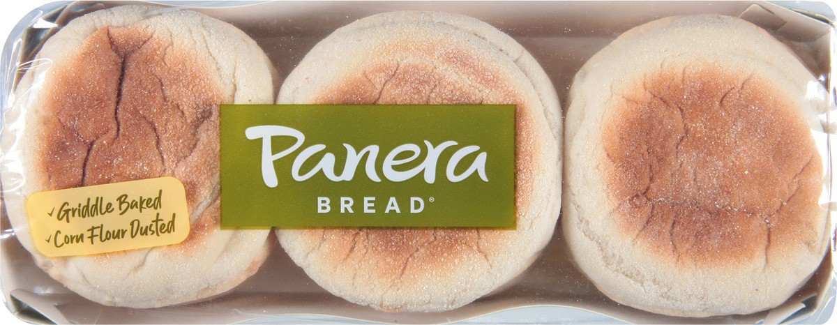slide 6 of 9, Panera Bread English Muffins, Classic, 15 oz