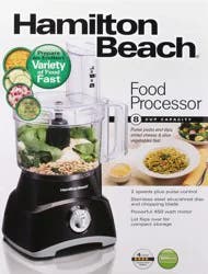 Hamilton Beach 8 Cup Capacity Food Processor