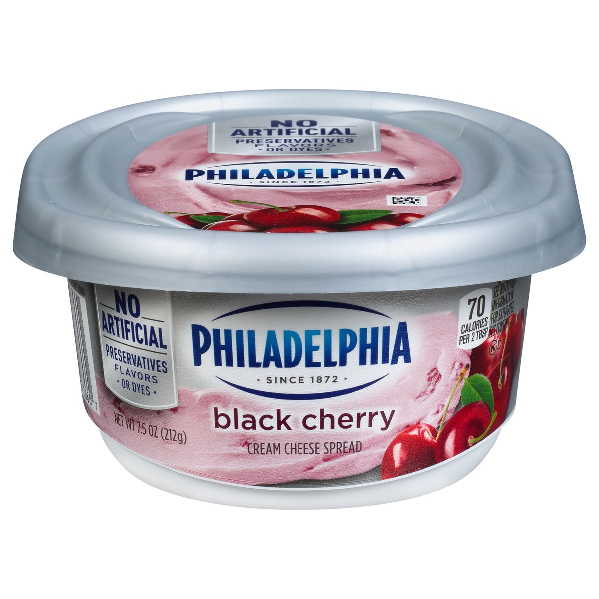 slide 1 of 13, Philadelphia Black Cherry Cream Cheese Spread 7.5 OZ. Tub, 7.5 oz