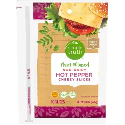 Simple Truth Plant Based Non-Dairy Hot Pepper Cheezy Slices