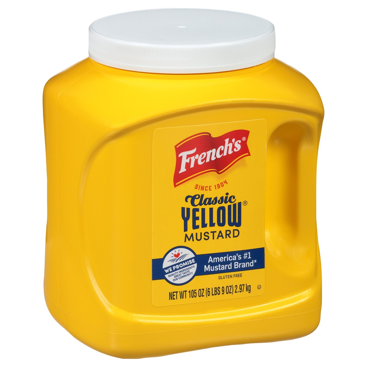 slide 4 of 9, French's Classic Yellow Mustard, 105 oz, 105 oz