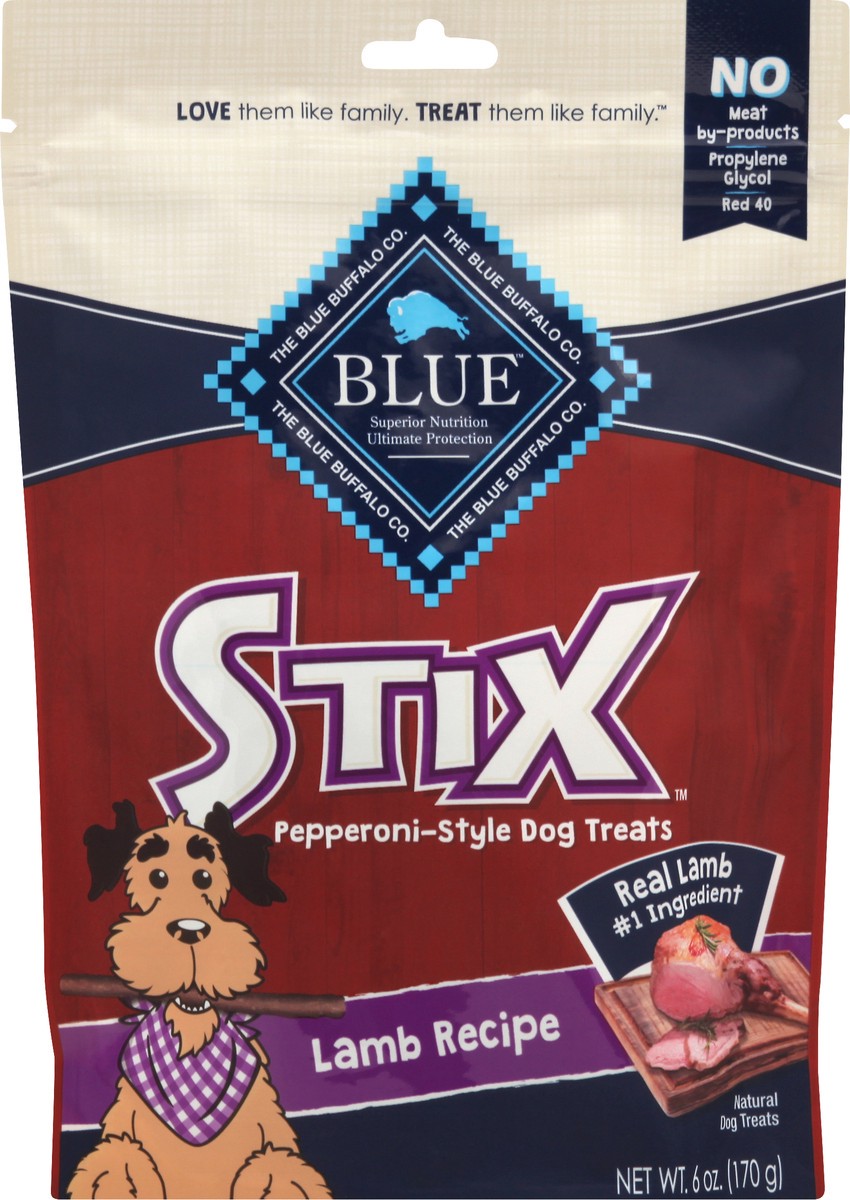 slide 6 of 7, Blue Buffalo Lamb Stix for Dog, 6 oz