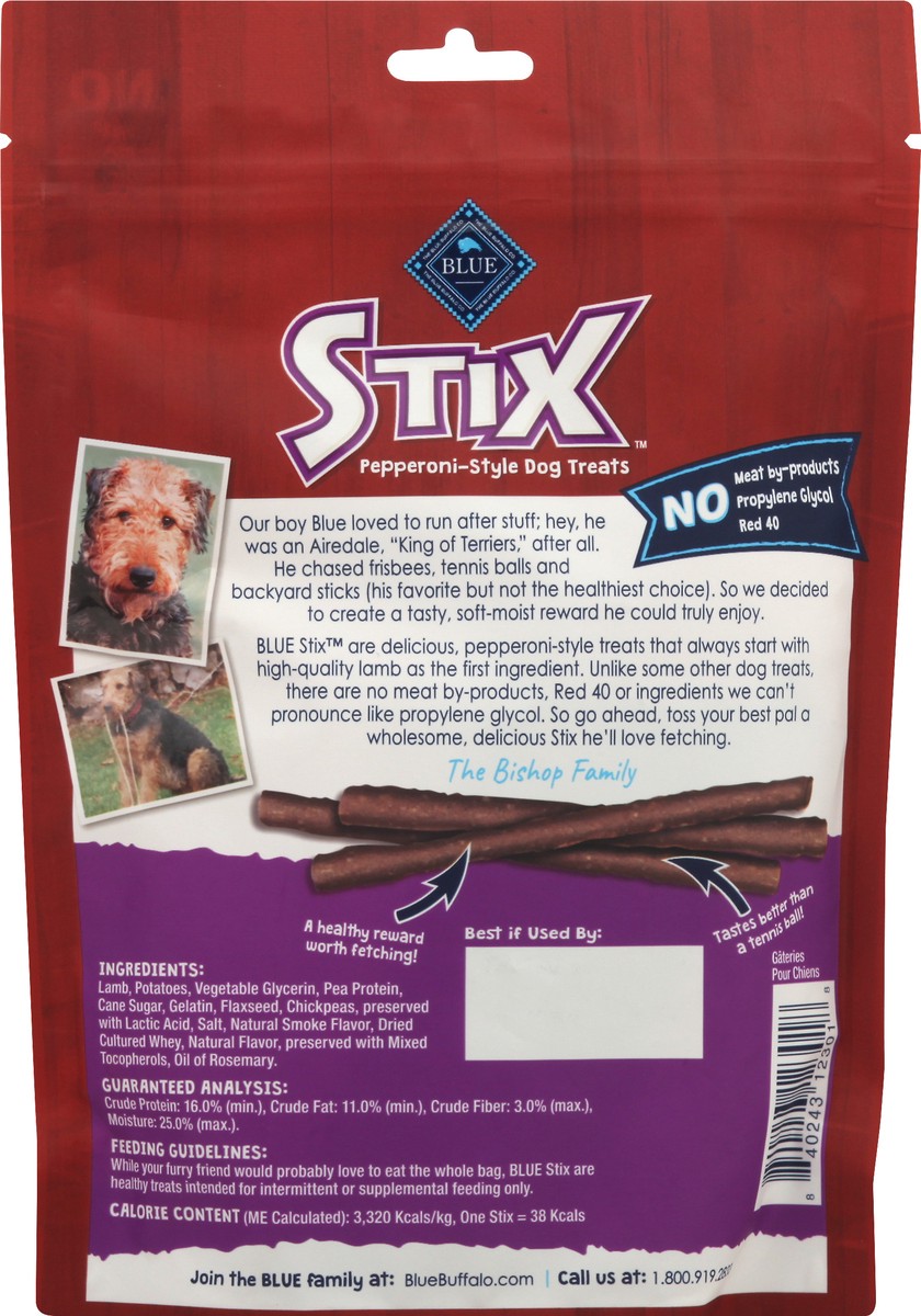 slide 7 of 7, Blue Buffalo Lamb Stix for Dog, 6 oz