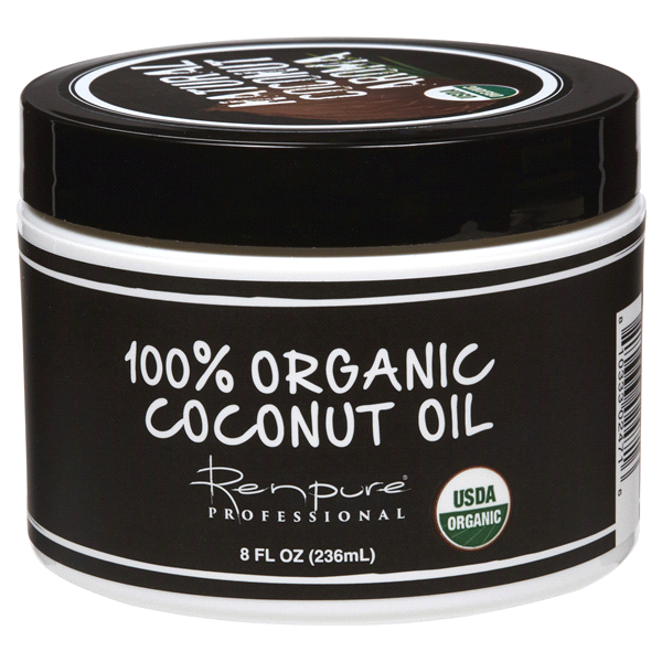 slide 1 of 1, Renpure Professional 100% Organic Coconut Oil, 8 oz