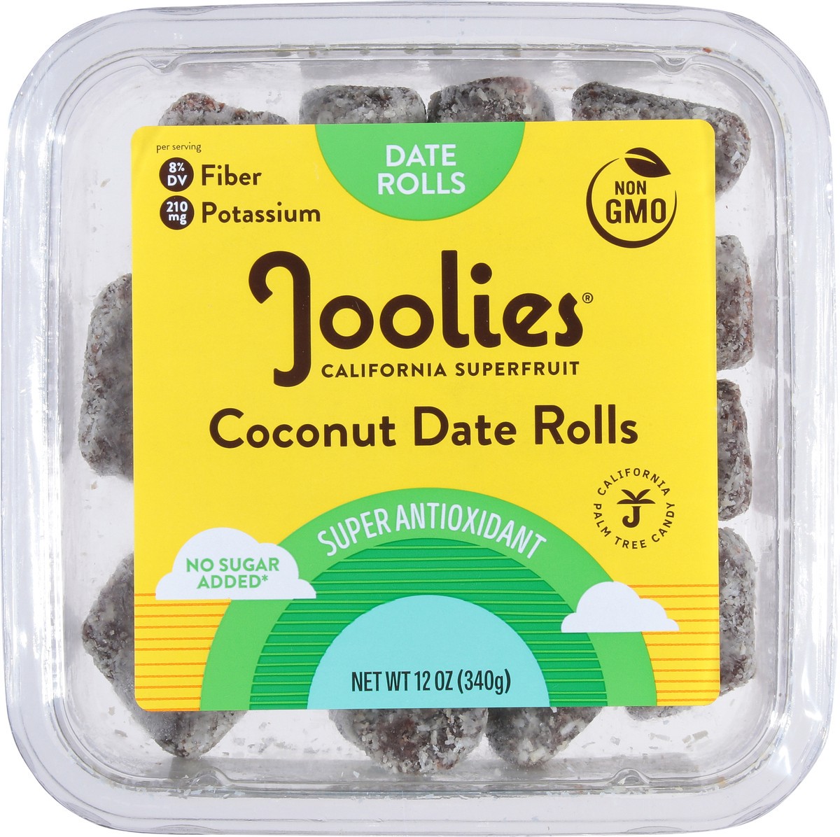 slide 9 of 12, Joolies Super Antioxidant Coconut Date Rolls 12 oz, 12 oz