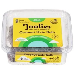 Joolies Super Antioxidant Coconut Date Rolls 12 oz