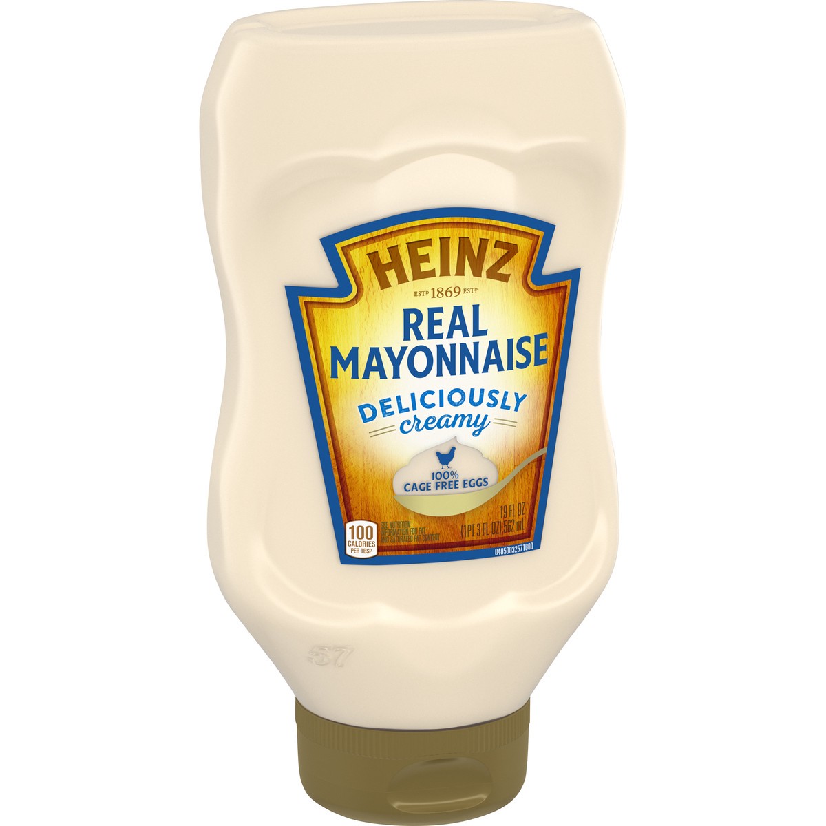 slide 9 of 9, Heinz Deliciously Creamy Real Mayonnaise, 19 fl oz Bottle, 19 fl oz