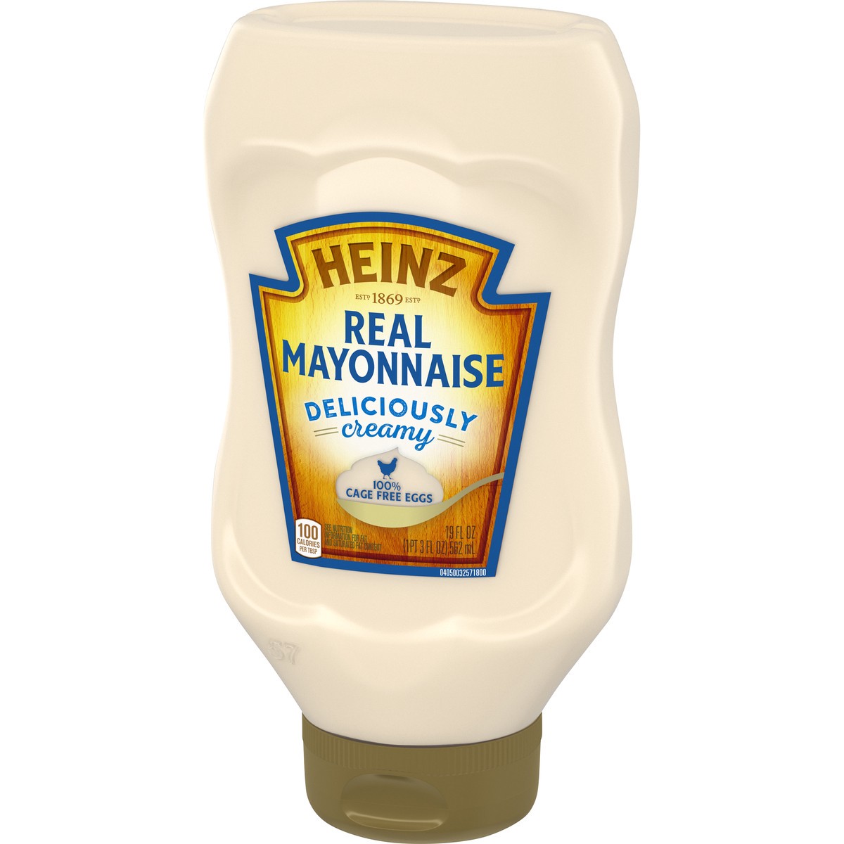 slide 2 of 9, Heinz Deliciously Creamy Real Mayonnaise, 19 fl oz Bottle, 19 fl oz