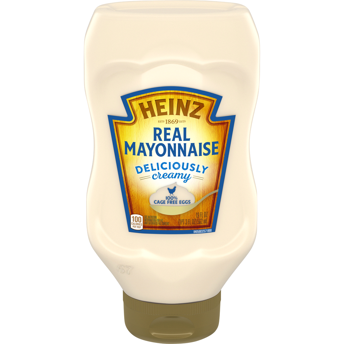 slide 1 of 8, Heinz Deliciously Creamy Real Mayonnaise, 19 fl oz