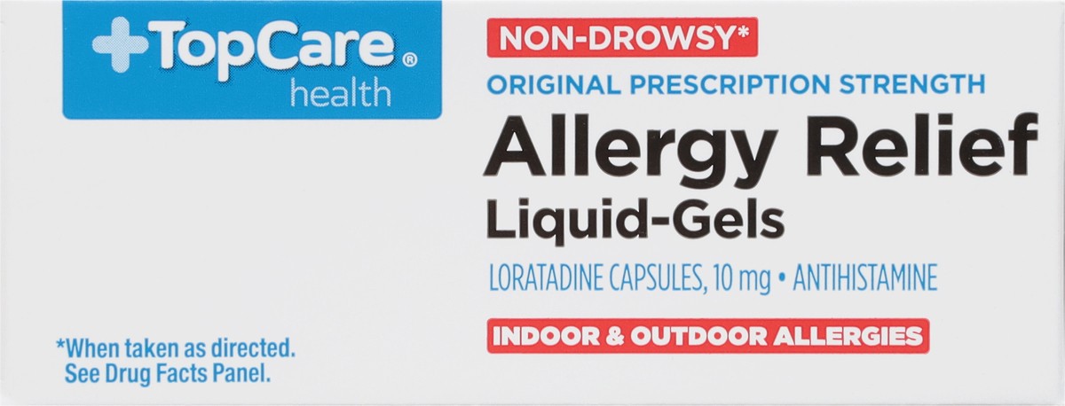 slide 14 of 15, TopCare Loratadine Liquigels, 30 ct
