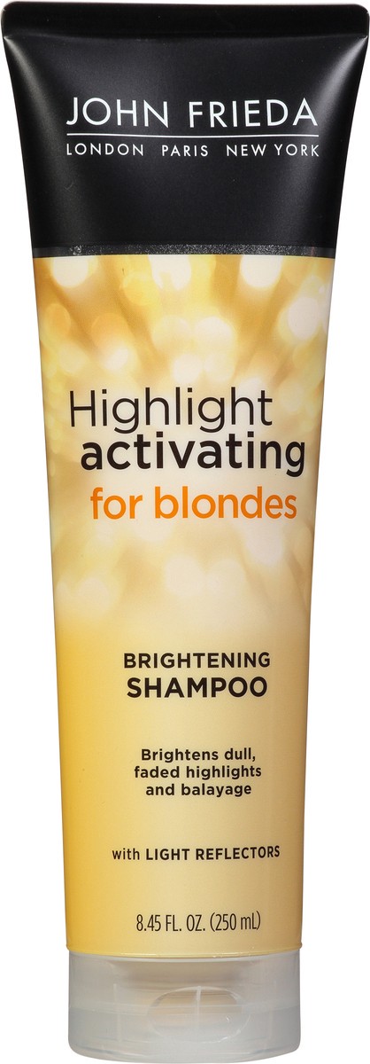 slide 6 of 9, John Frieda Champagne Highlight Shampoo, 8.45 fl oz