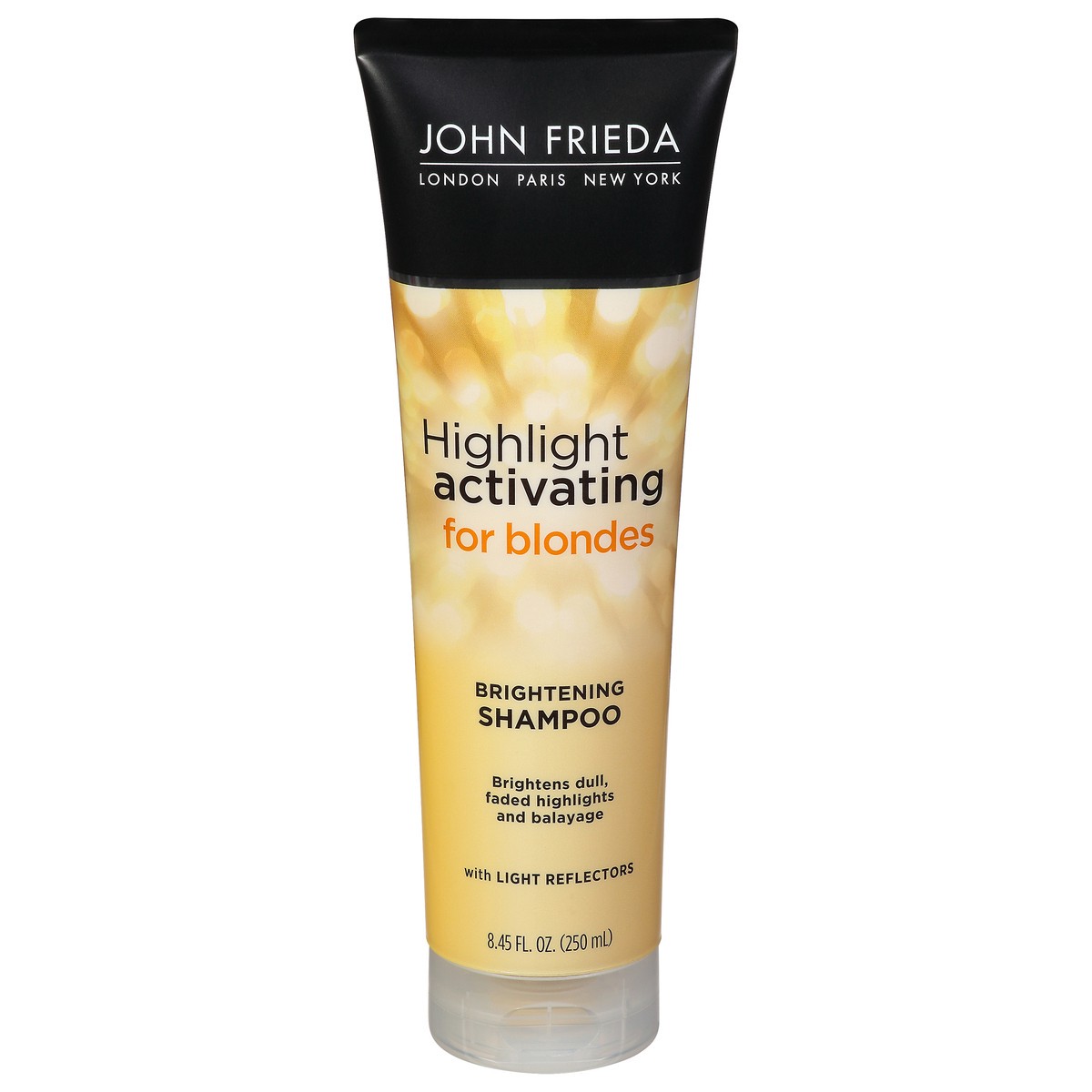 slide 1 of 9, John Frieda Champagne Highlight Shampoo, 8.45 fl oz