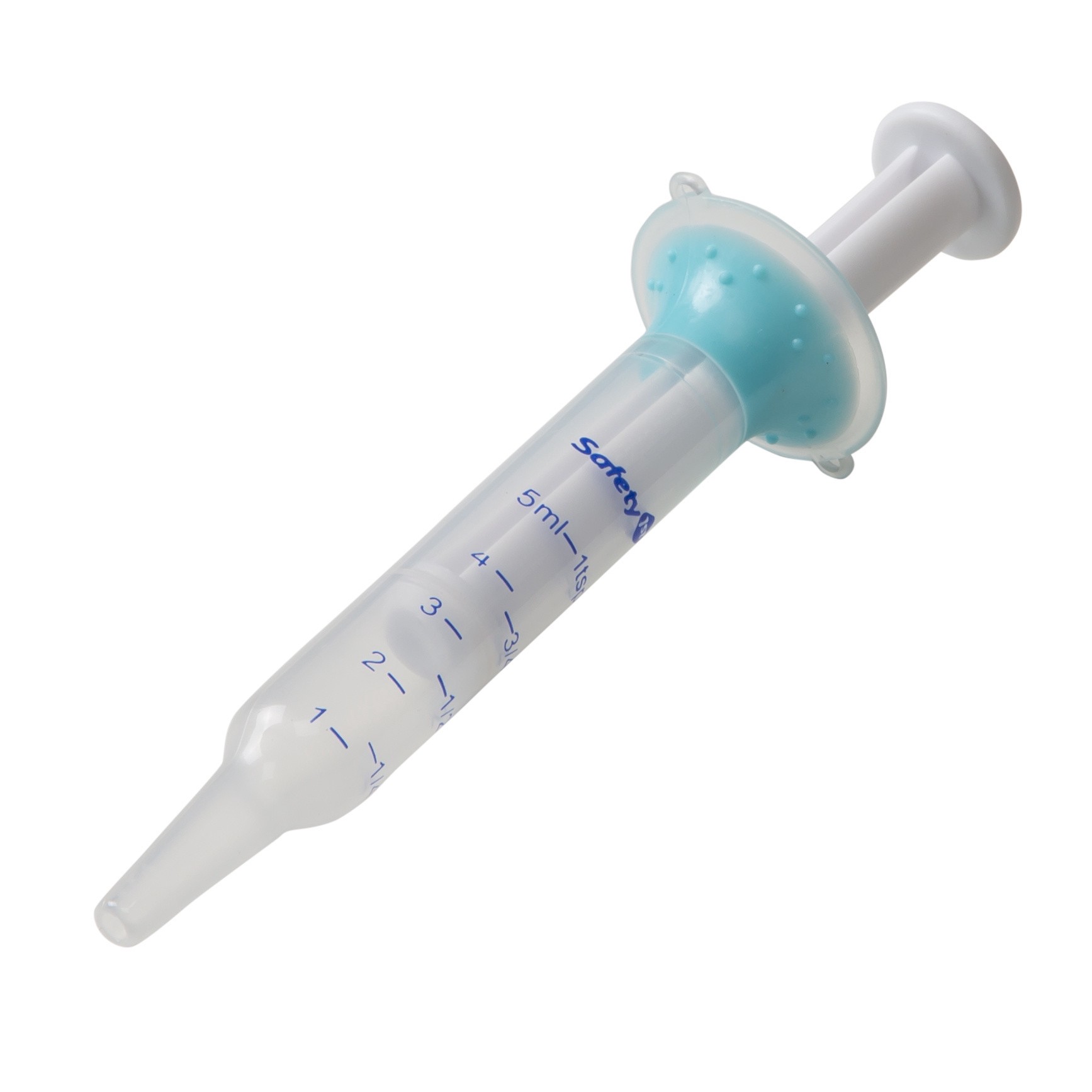 slide 2 of 3, Safety 1ˢᵗ Easy Fill Medicine Syringe, Seafoam, 0.09 lb