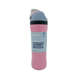 Owala Freesip Stainless Steel Water Bottle - Pink Skies