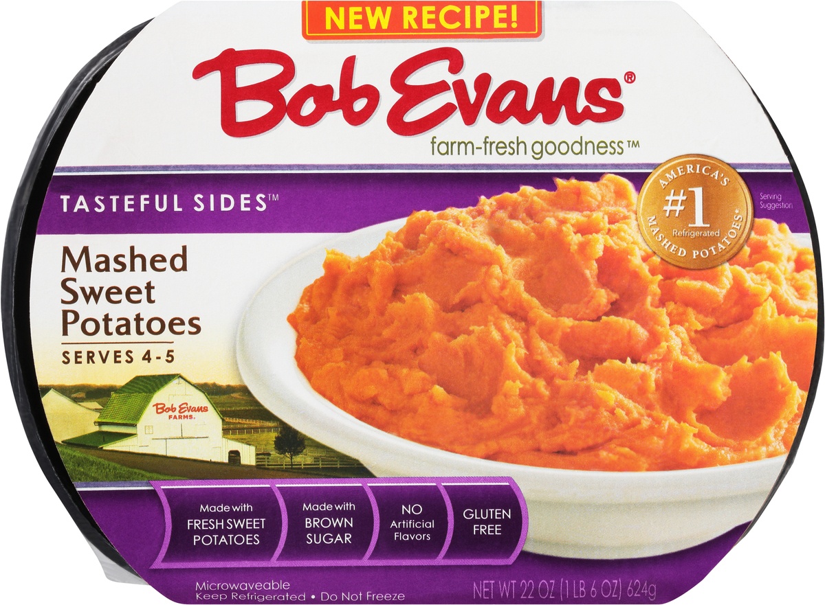 slide 7 of 9, Bob Evans Mashed Sweet Potatoes, 22 oz