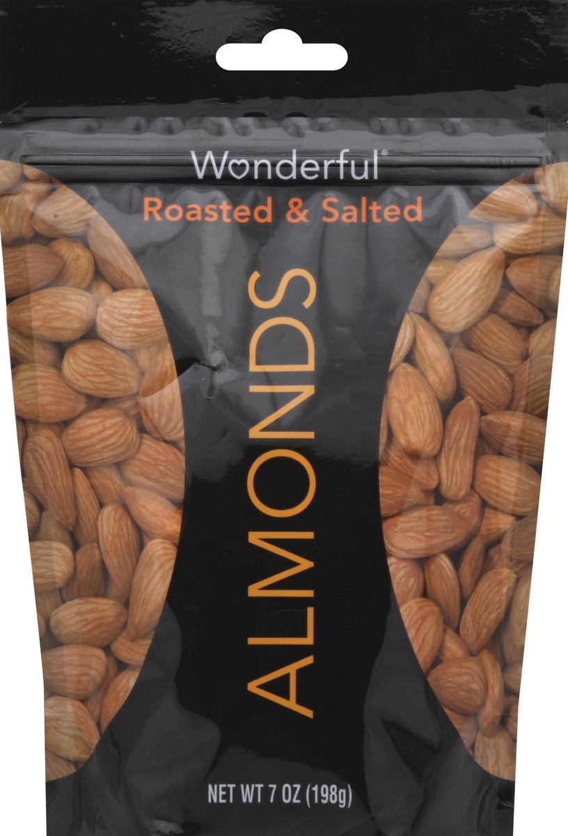 slide 1 of 3, Wonderful Almonds 7 oz, 7 oz