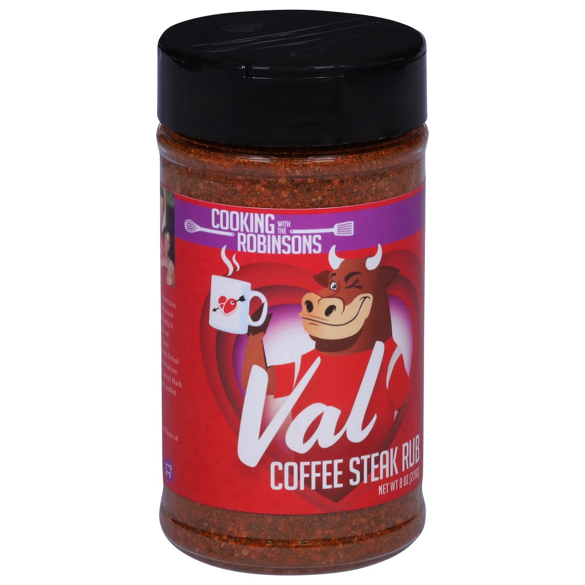 slide 5 of 12, Cooking with the Robinsons Coffee Steak Rub 8 oz, 8 oz