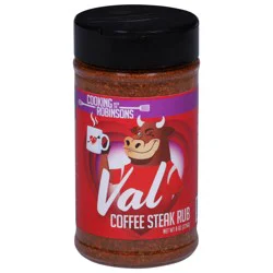 Cooking with the Robinsons Coffee Steak Rub 8 oz