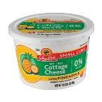 slide 1 of 1, ShopRite Fat Free Pineapple Cottage Cheese, 16 oz