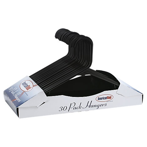 slide 1 of 1, American Maid Hangers Plastic, 30 ct