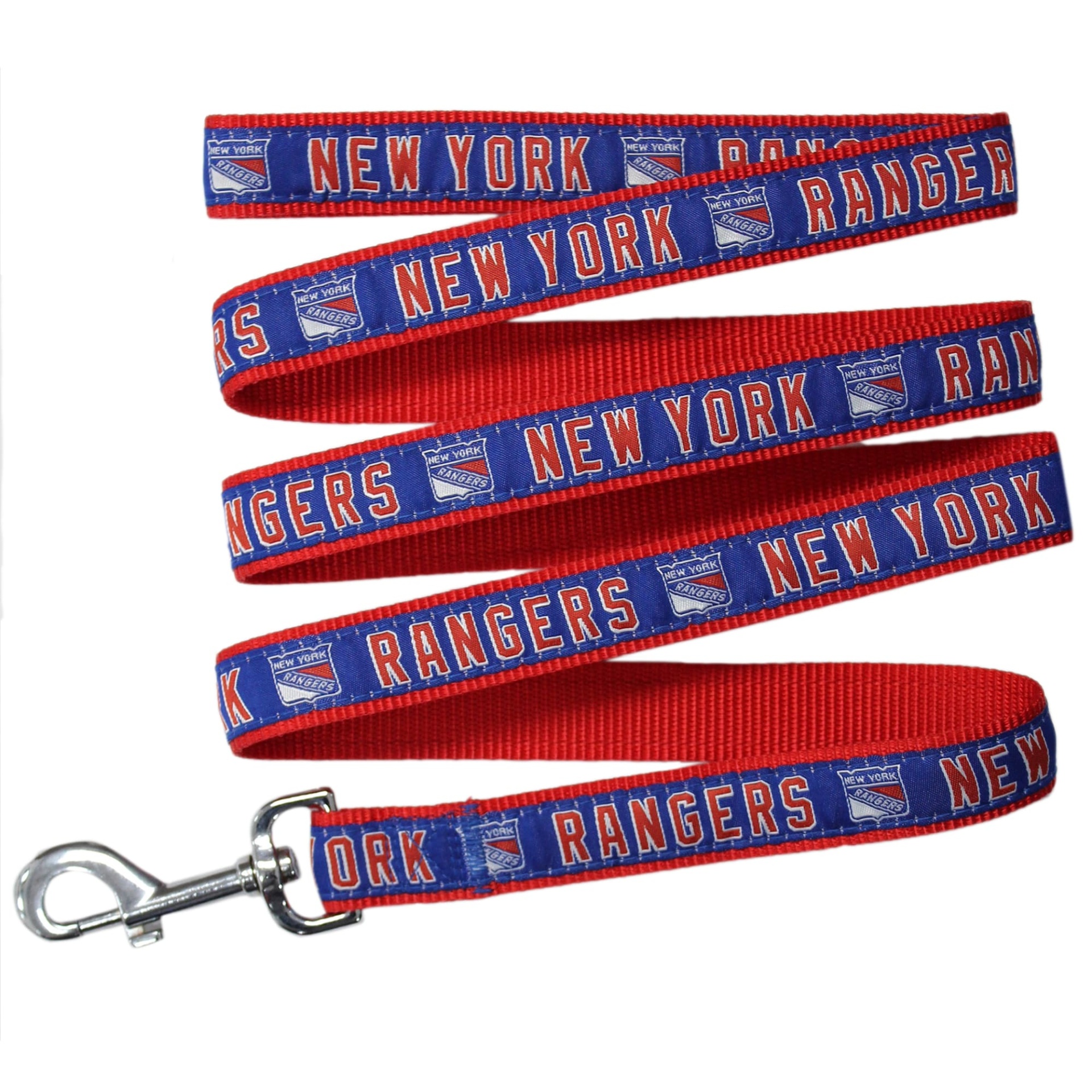 slide 1 of 1, Pets First New York Rangers Dog Leash, MED