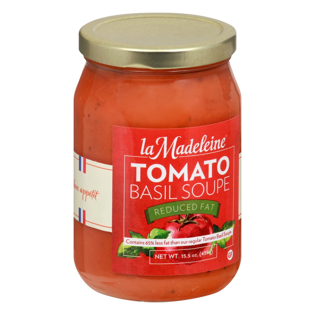 slide 2 of 13, La Madeleine Reduced Fat Tomato Basil Soupe 15.5 oz, 15.5 oz