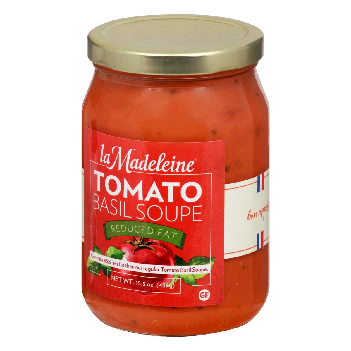 slide 11 of 13, La Madeleine Reduced Fat Tomato Basil Soupe 15.5 oz, 15.5 oz