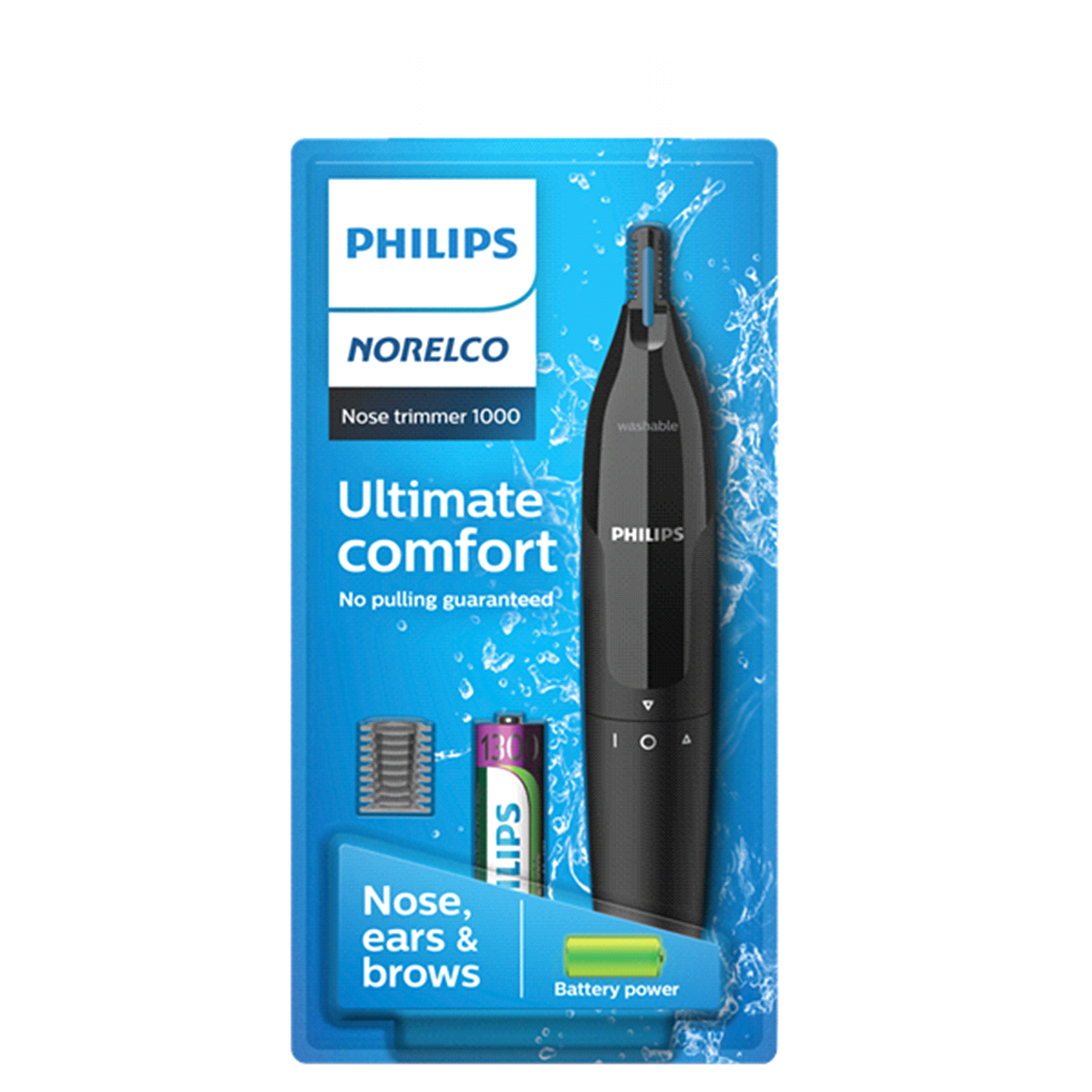 slide 1 of 1, Philips Norelco Nose Trimmer 1000, 1 ct