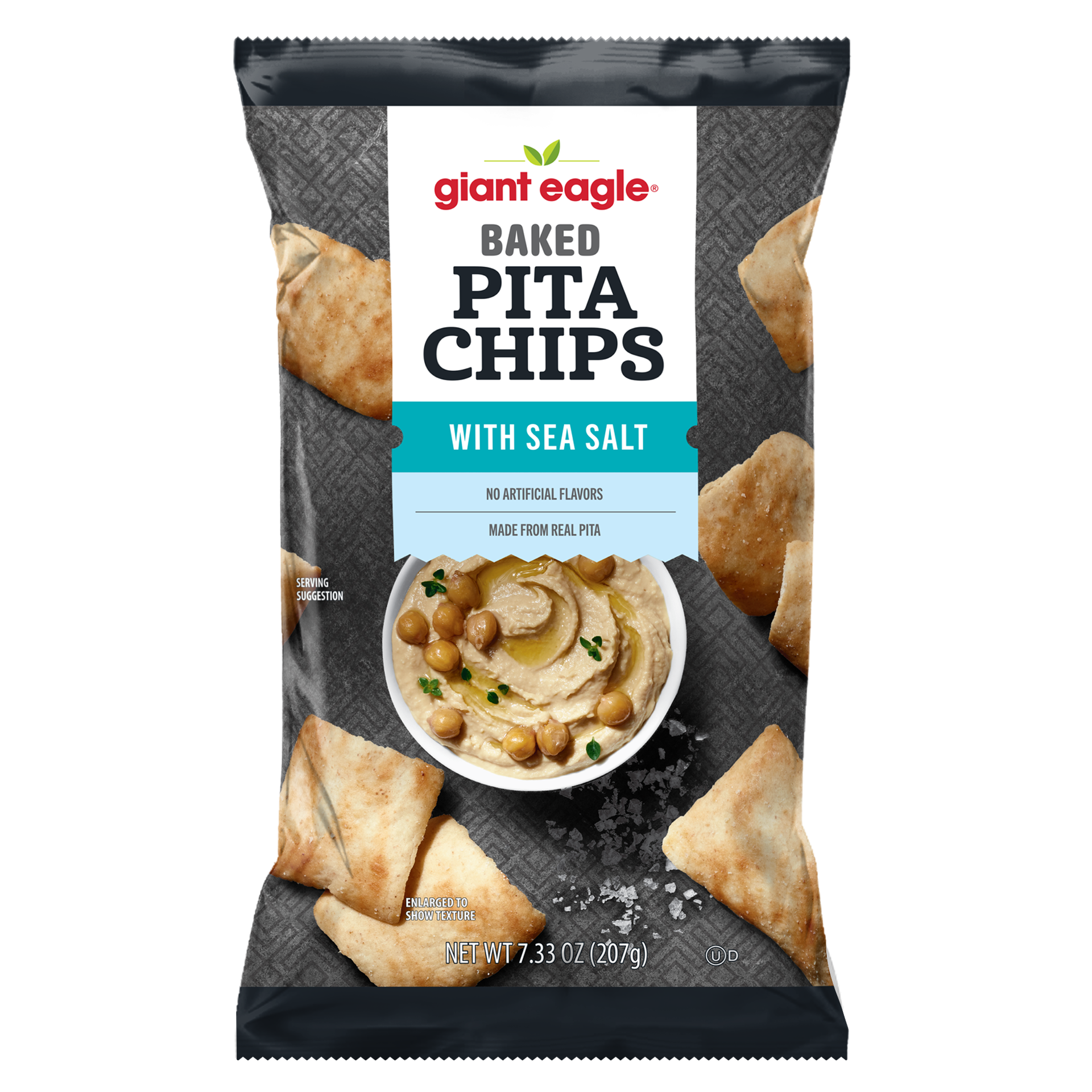slide 1 of 1, Ge Pita Chips Sea Salt, 7.33 oz