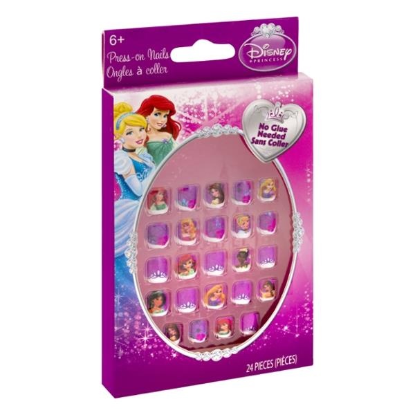 slide 1 of 1, Disney Princess Press-On Nails, 24 ct