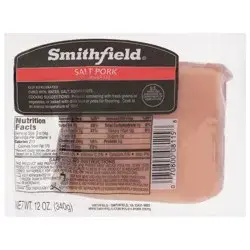 Smithfield Salt Pork 12 oz