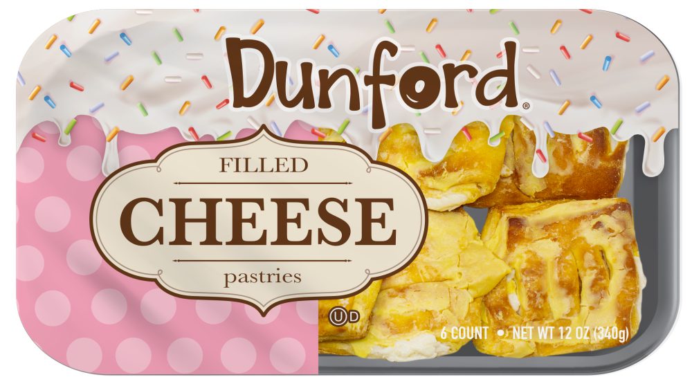 slide 2 of 2, Dunford Cheese Filled Pastries, 6 ct