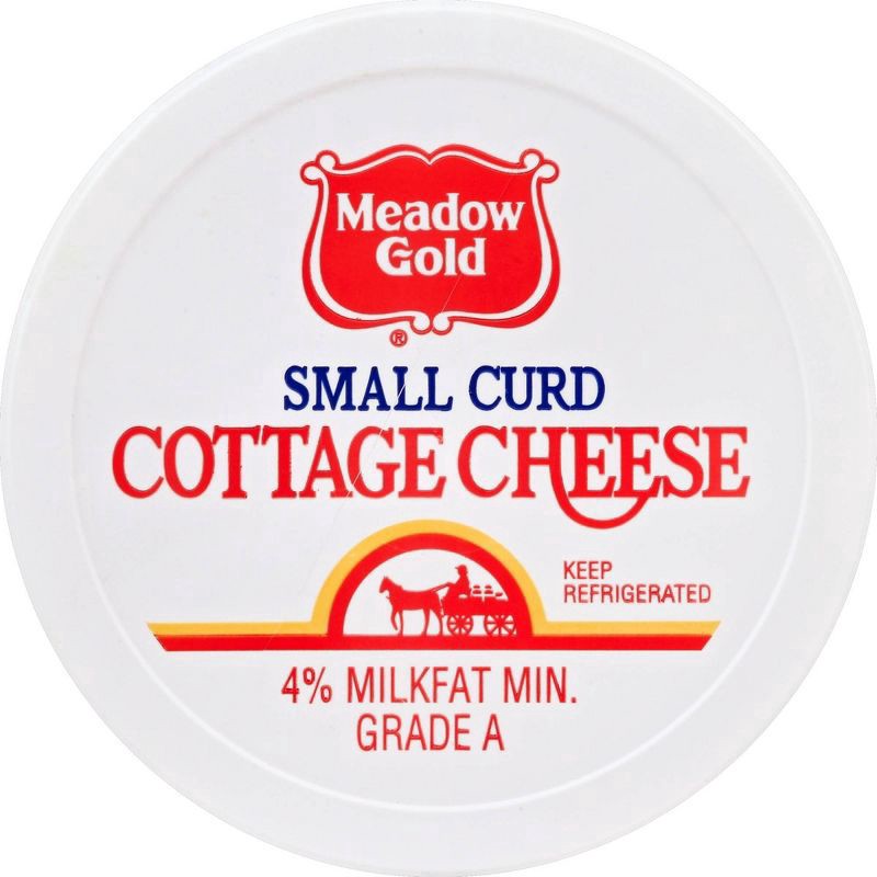 slide 3 of 3, Meadow Gold Small Curd Cottage Cheese, 24 oz